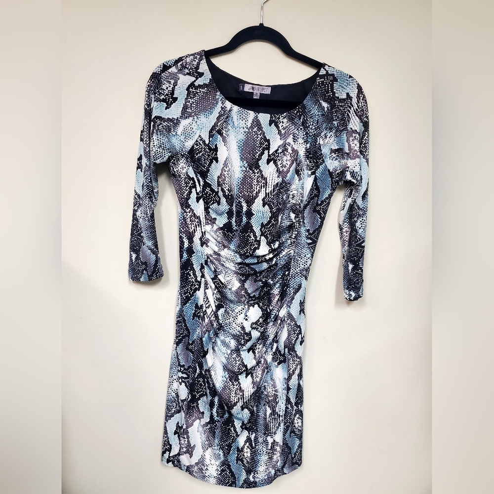 JENNIFER LOPEZ SEXY ANIMAL PRINT DRESS SIZE XS